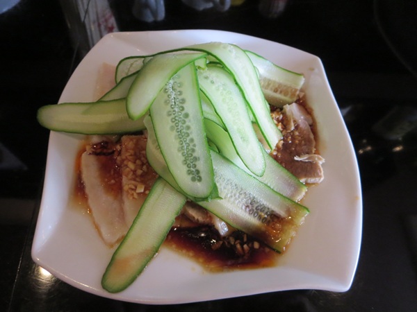 中国料理 福星軒（蒸し豚肉の特製ソース）