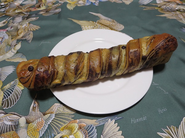 きたがわベーカリーのチョコ棒の全体写真。