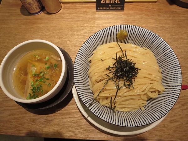 鯛塩そば 灯花（淡麗塩つけ麺）