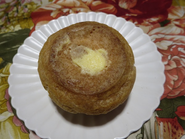 シューキャラメルの裏面の画像。
