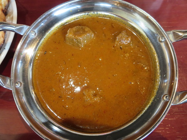 シブマハールのマトンカレーの近影画像。