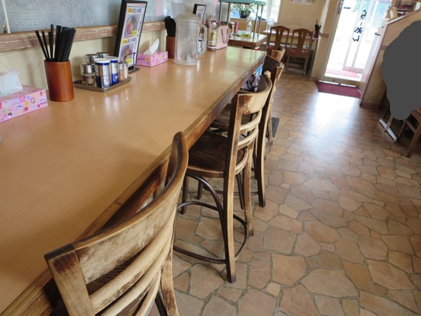 中華ガキ大将の店内の様子。