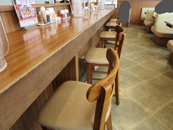 リンガーハットの店内の様子。