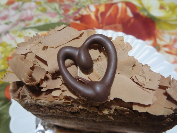 洋菓子工房 ナチュールの生チョコサンドの近影画像。