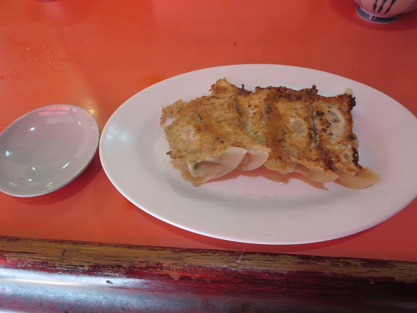 味達の餃子の全体画像。