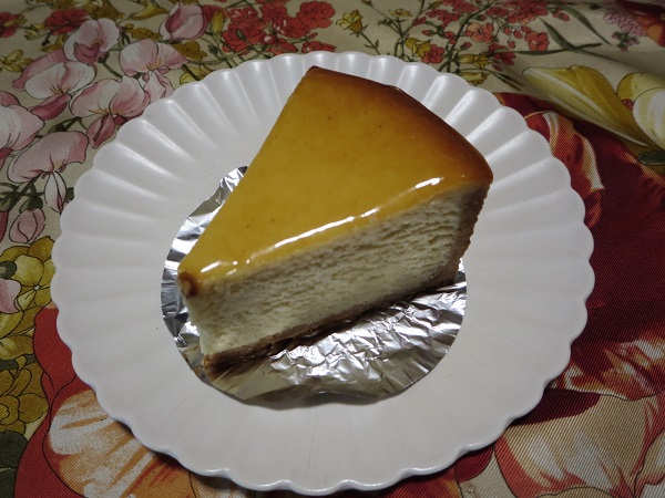 シューベルトのチーズケーキの全体画像。