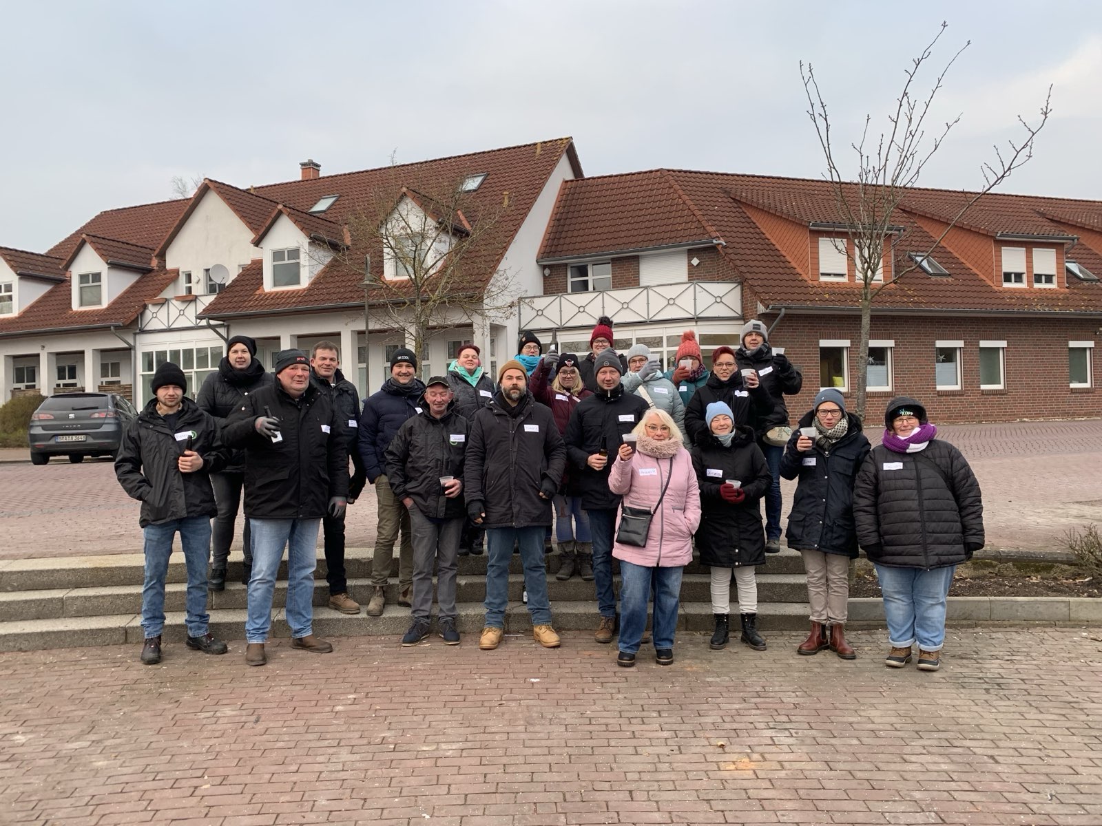 Grünkohltour Maschinenring Mitarbeiter und Vorstand