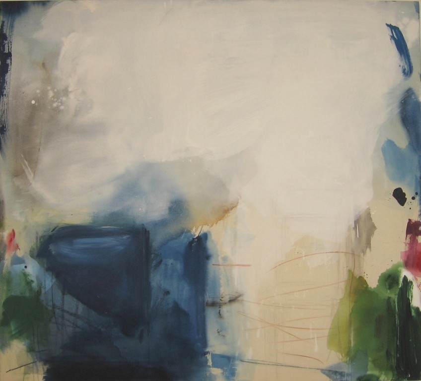 "Morgentau"  2005  145x160cm  MT auf LW/MM on canvas