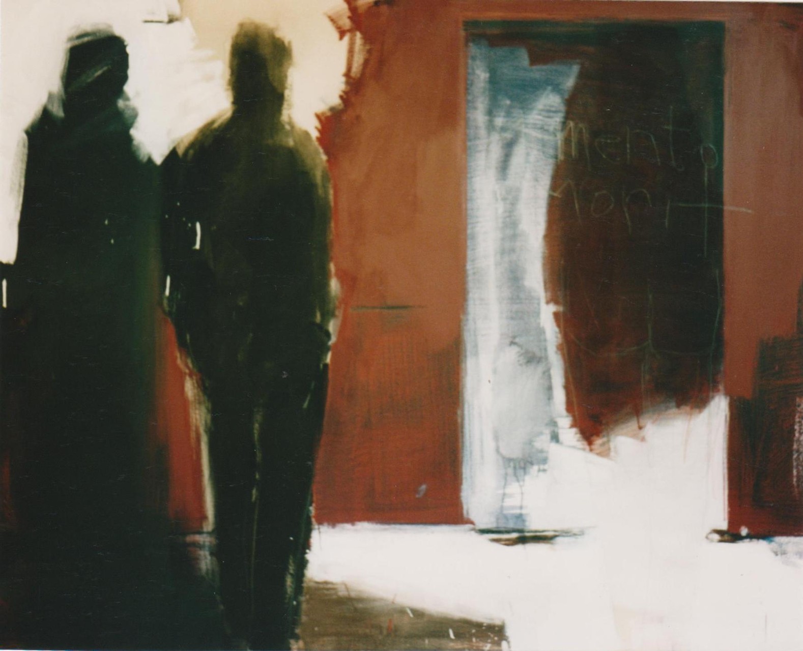 "Memento mori"  2001  160x200cm  MT auf LW/MM on canvas