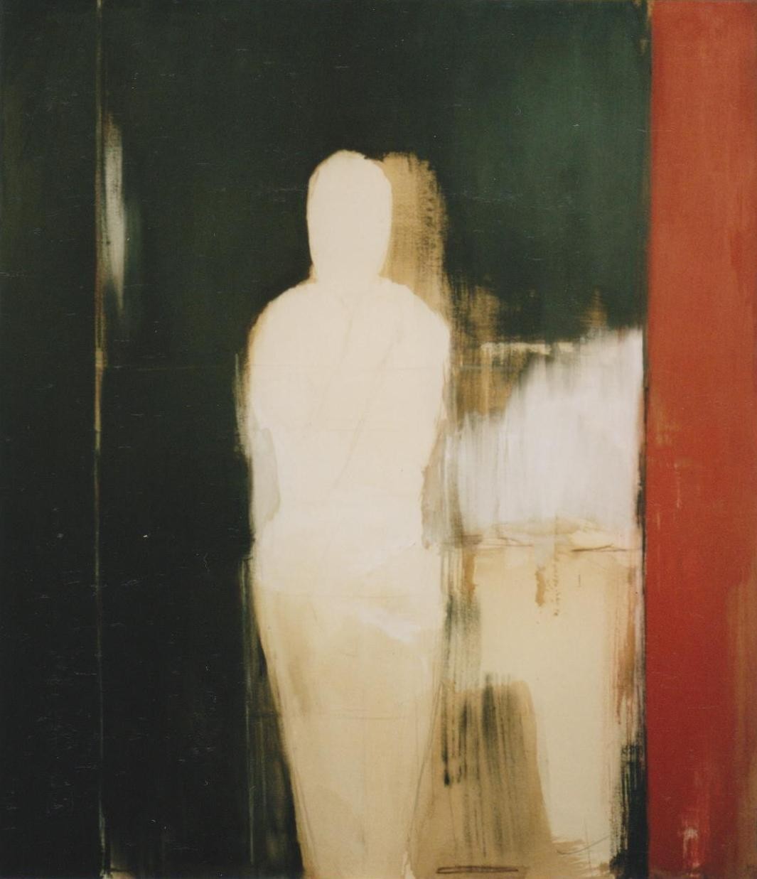 "Der Nichtdenker"  2003  160x140cm  MT auf LW/MM on canvas