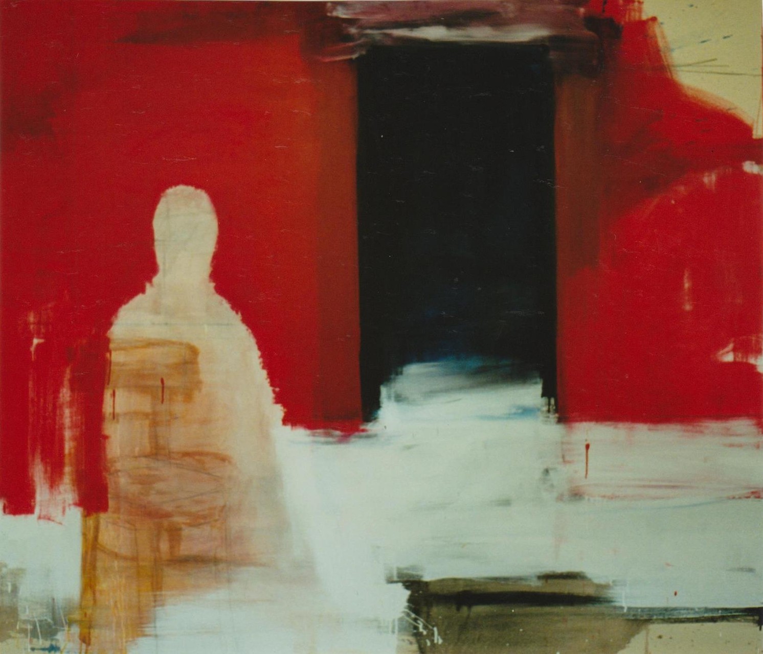 "Red Room"  2000  170x200cm  MT auf LW/MM on canvas