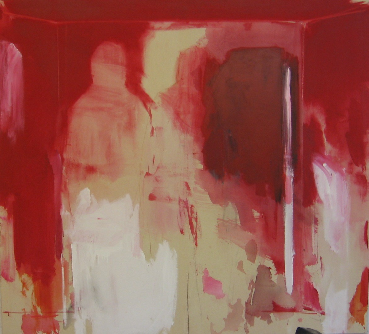 "Zwischenraum"  2006  145x160cm  MT auf LW/MM on canvas