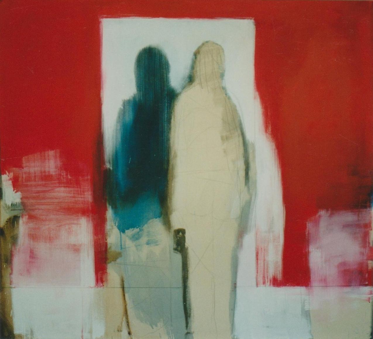 "Frau ohne Schatten"  2003  180x200cm  MT auf LW/MM on canvas