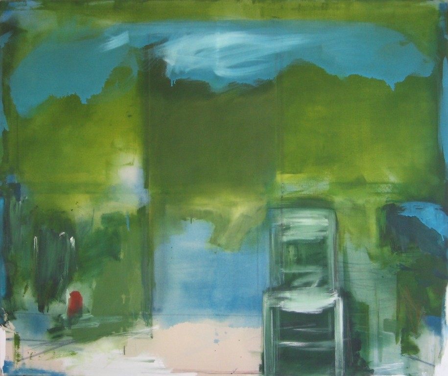 "Innen+Außen"  2010  160x190cm  MT auf LW/MM on canvas
