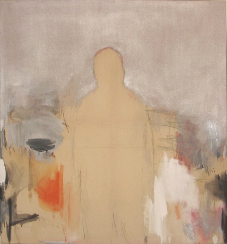 "Selbst"  2010  145x135cm  MT auf LW/MM on canvas
