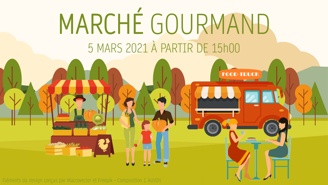 Marché gourmand du 5 mars 2021