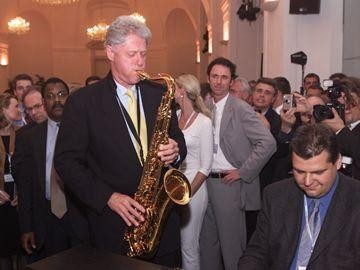 Bill Clinton-Herbert Swoboda