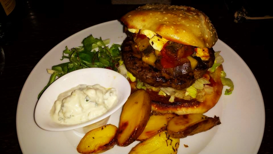 Burger test 2014, #5 The Potting Shed in der OccamstraÃŸe 