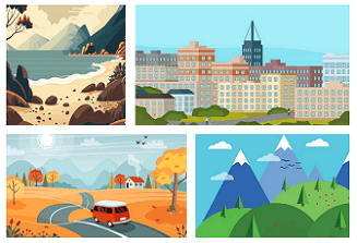 Découverte de paysages