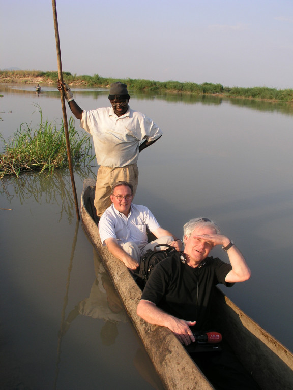 Tanzania mit  Prof. Marcel Tanner, Direktor des Schweiz. Tropeninstitutes (Foto Hugo Jaeggi)