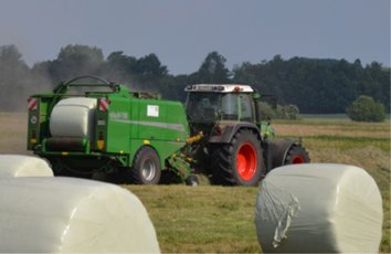 Ballensilage, Bildquelle: www.heitkamp-agrarservice.de