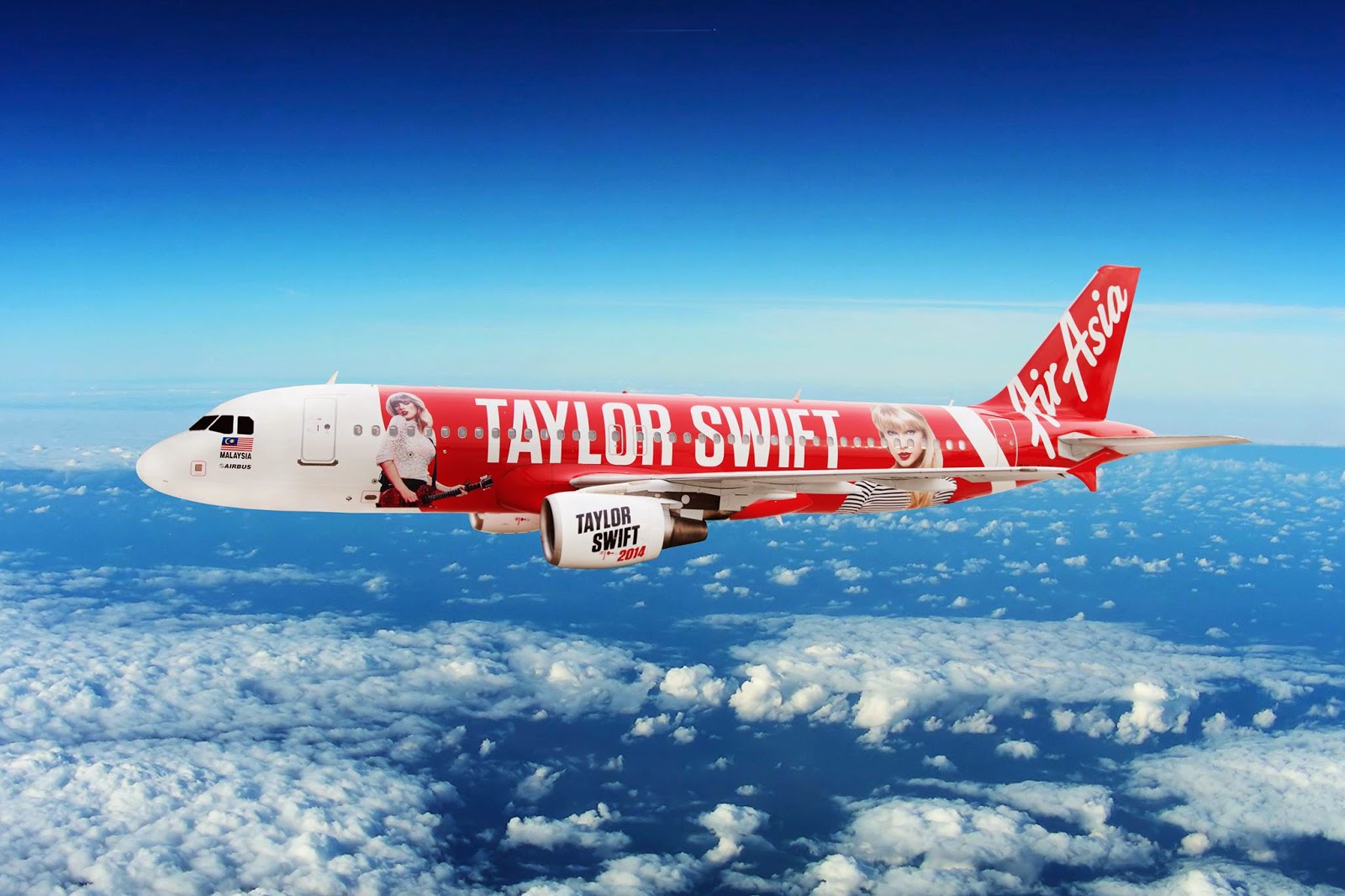AirAsia Taylor Swift Switzerland