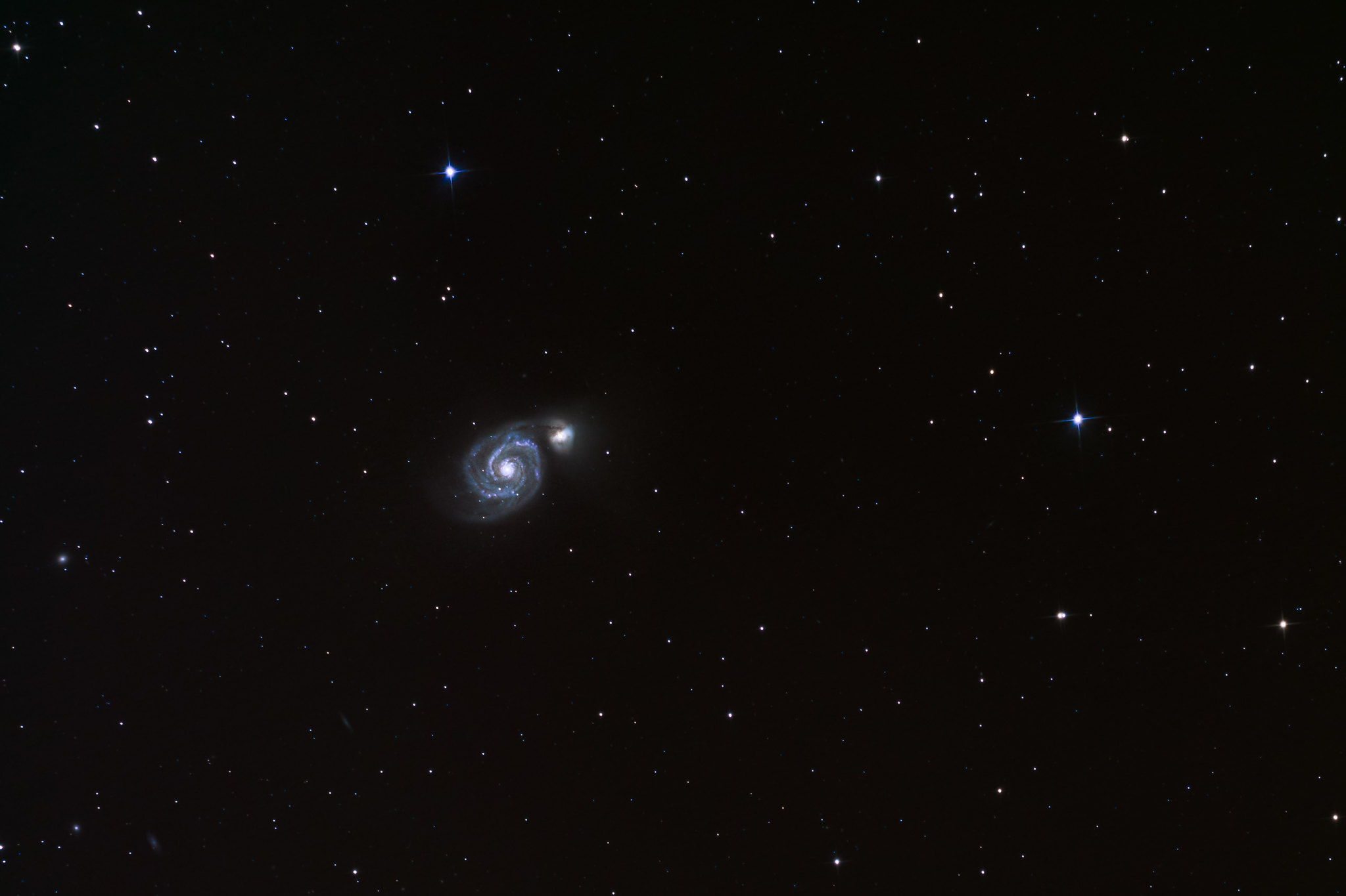 Messier 51 Whirlpool Galaxy