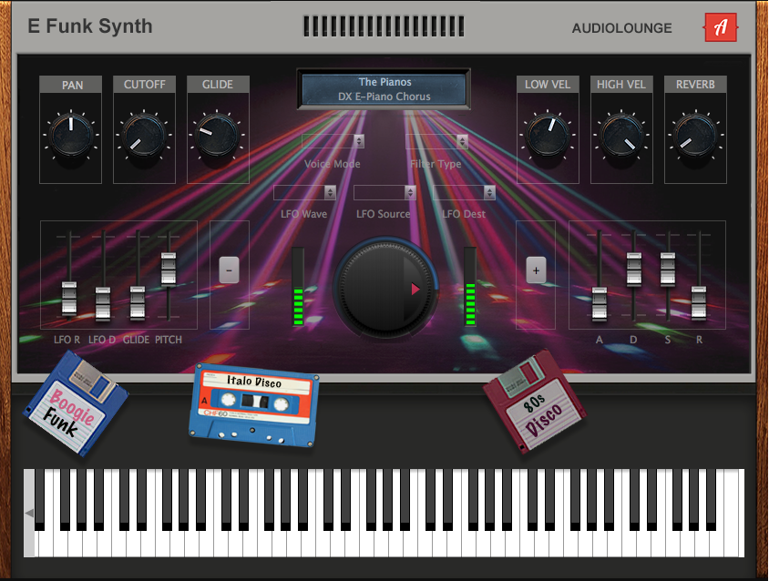Audiolounge "E Funk Synth" audioloungepros seite!