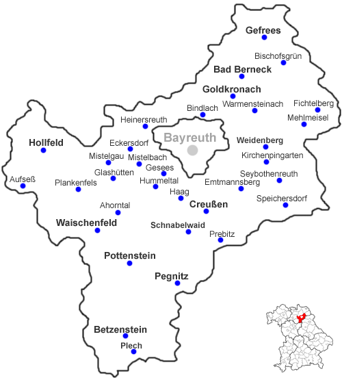 Fensterputzer Landkreis Bayreuth