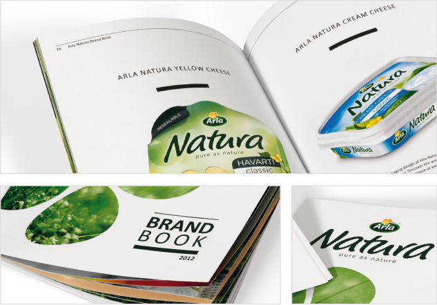 ARLA - Natura Brand Book - weltweiter Launch - Design - DesignKis - 2012
