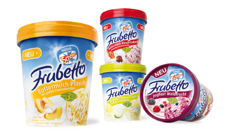 SCHÖLLER - Frubetto - leichter Genuss - Eis - Family Boxen - Packaging - Design - Entwicklung - DesignKis - 2007 - Verpackung