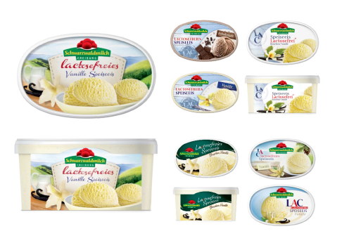 SCHWARZWALDMICH - Lactosefrei - Eis - Herkunft - Geschmack - Genuss - Schwarzwald - Packaging - Design - DesignKis - 2013 - Verpackung