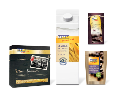 BASIC -Bio - Layouts - Konzept - Packaging - Design - DesignKis - Verpackung