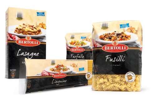 Bertoli - Pasta - Nudeln - Lasagne - Fusili - Liguine - italienische Küche - Packaging - Design - DesignKis - 2010 - Verpackung