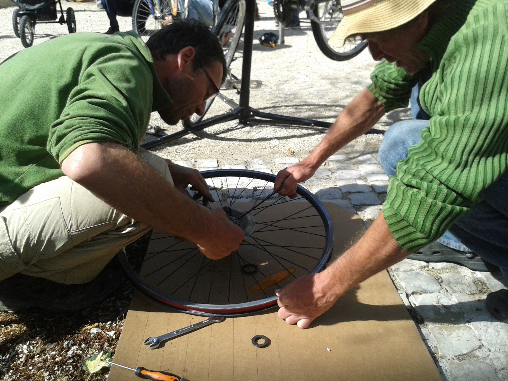 Atelier Mobile de réparation de vélos (2014)