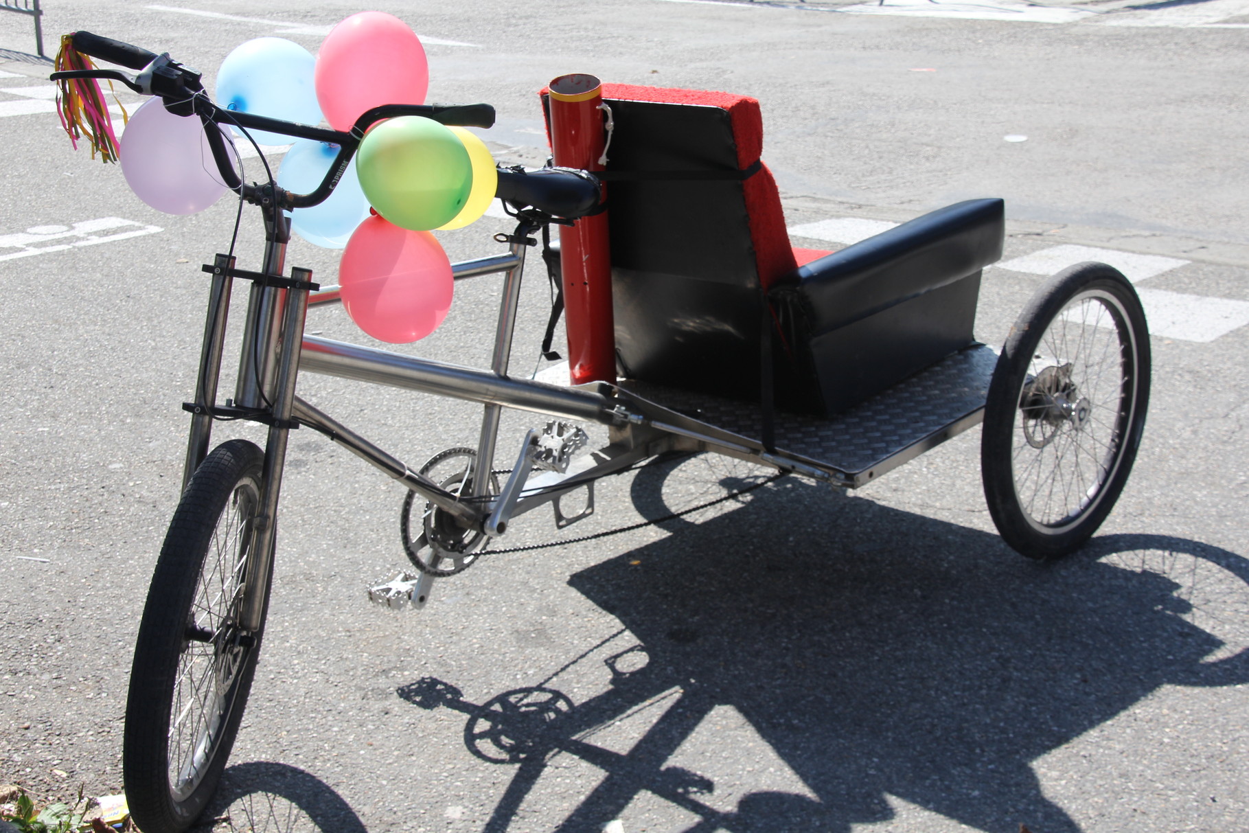 Un vélo bizarre