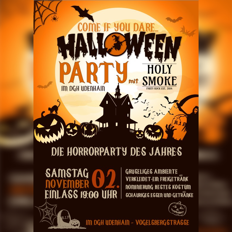 Halloweenparty Udenhain