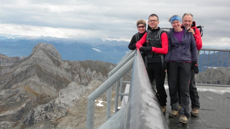 Gipfelerfolg auf dem Säntis