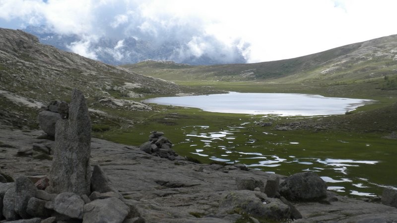 Lac de Nino in Sicht