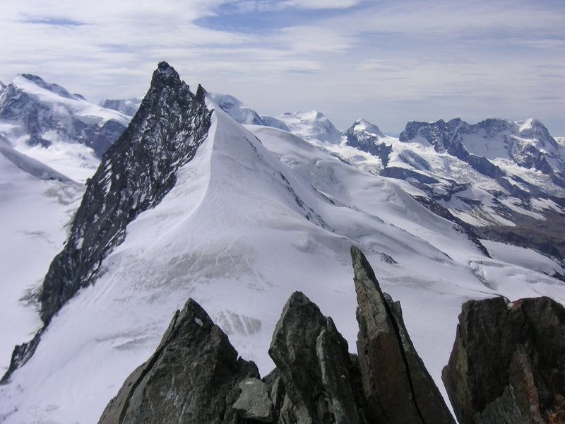 Aussicht vom Allalinhorn