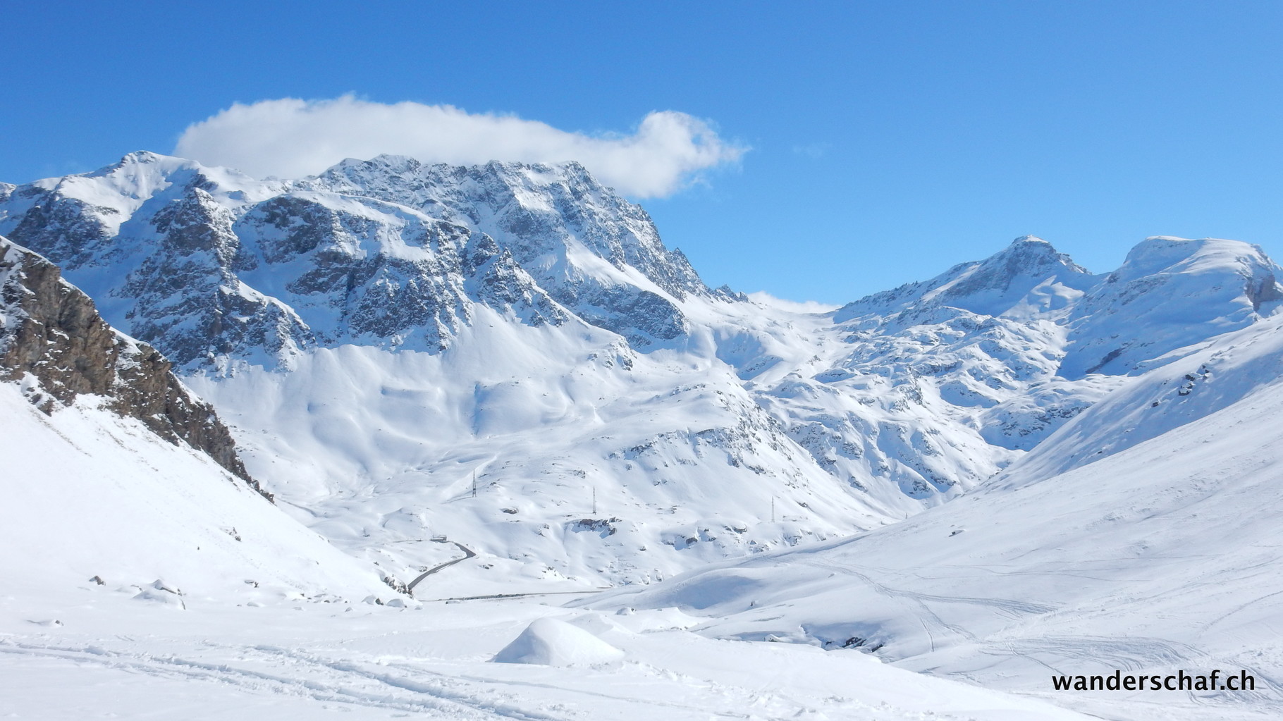 Blick zum Julierpass