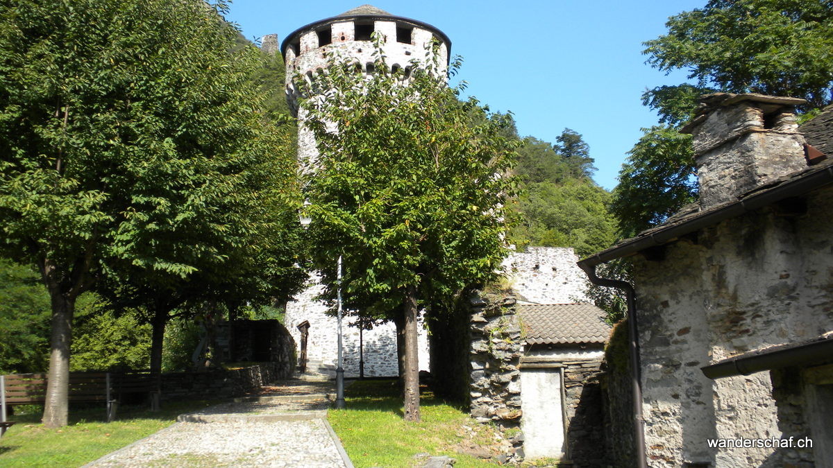 im schönen Städchen von Vogogna übernachten wir