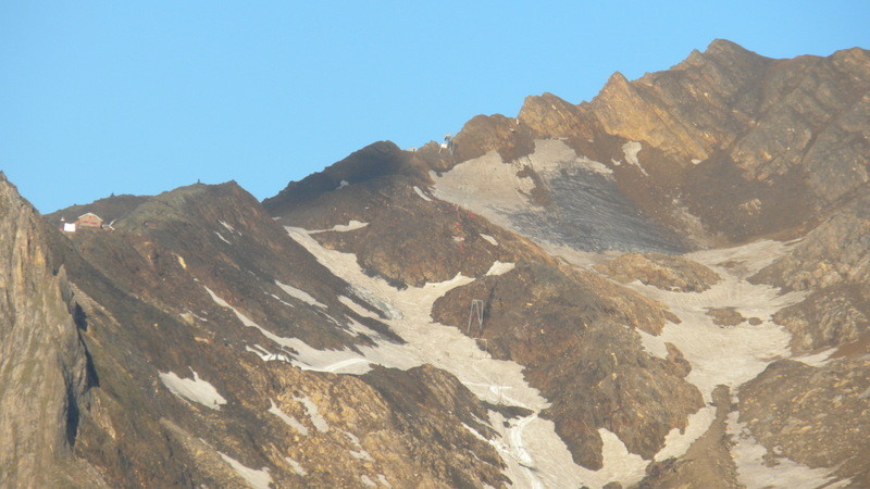 Rifugio 3A, Gamoscigletscher und Passo dei Camosci