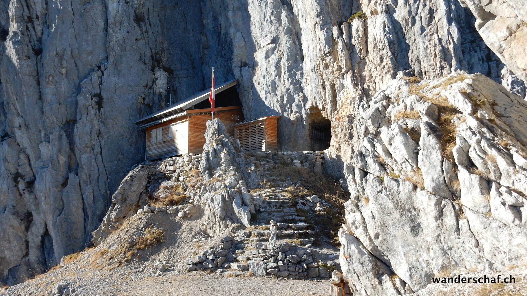 Ankunft bei der Heftihütte