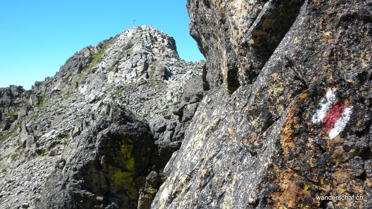 Blick zurück zum Catogne