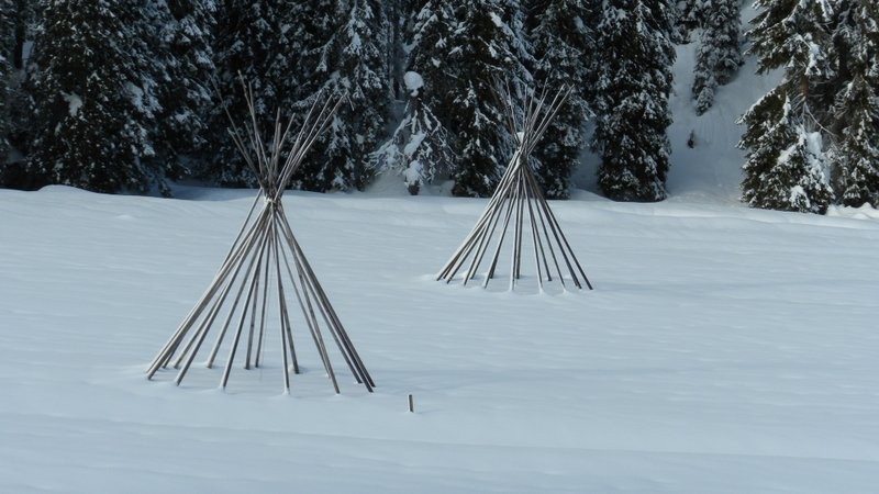 die Indianer vom Meniggrund sind ins Winterlager umgezogen