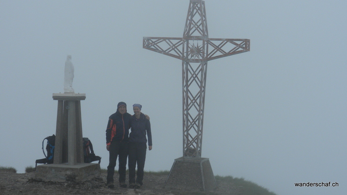 auch auf dem Monte Legnoncino keine Aussicht