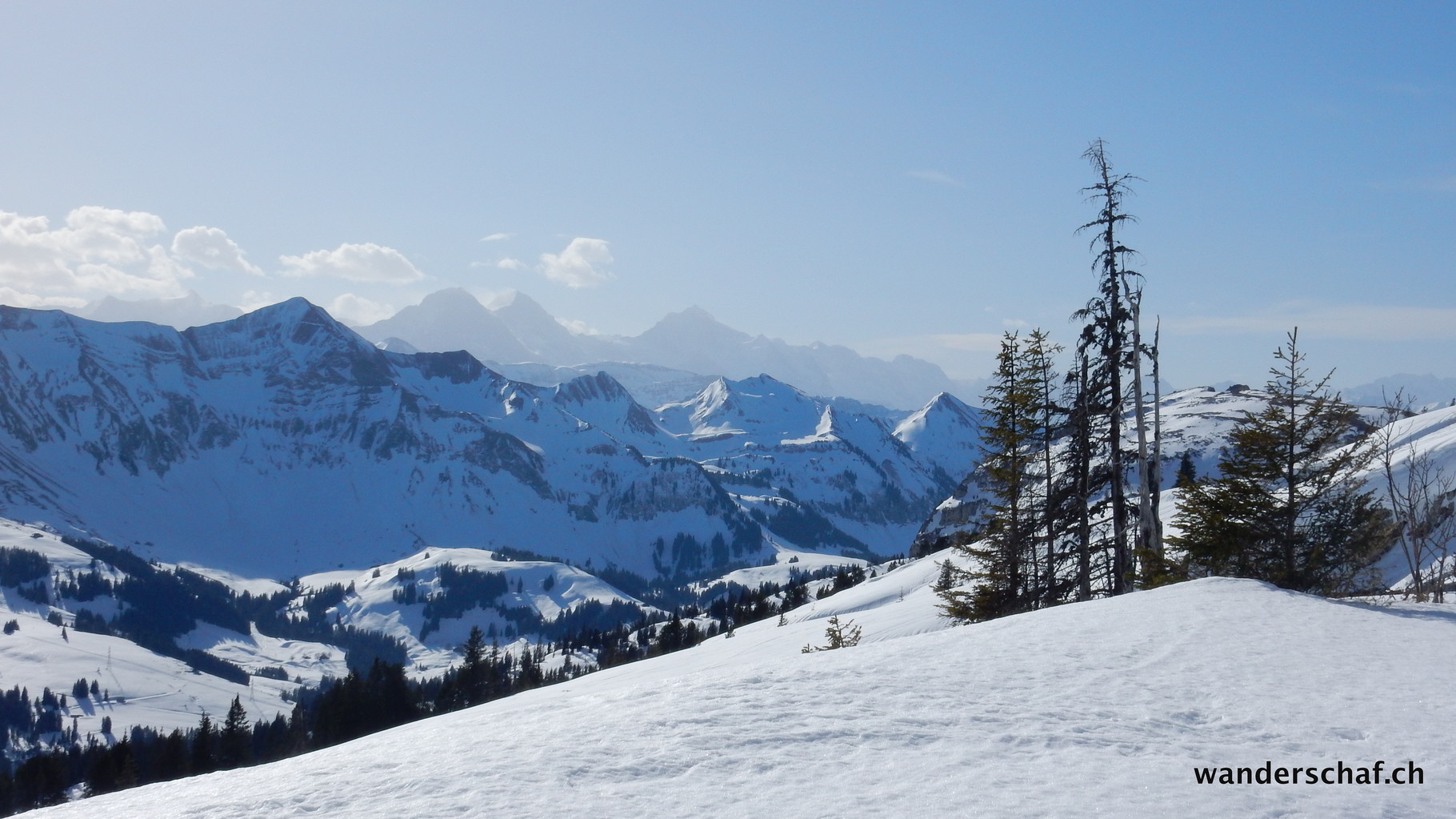 im Aufstieg zum Hängst