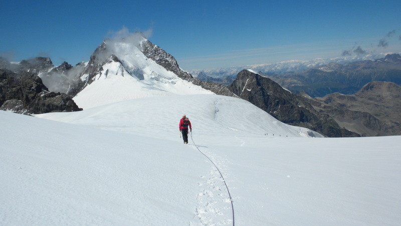 im Abstieg zum Rifugio Marco e Rosa