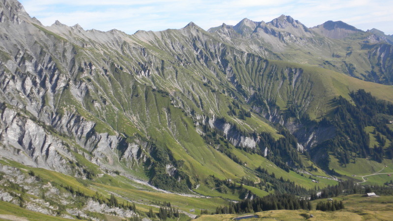 Blick in die Gsür Süd-Ostflanke